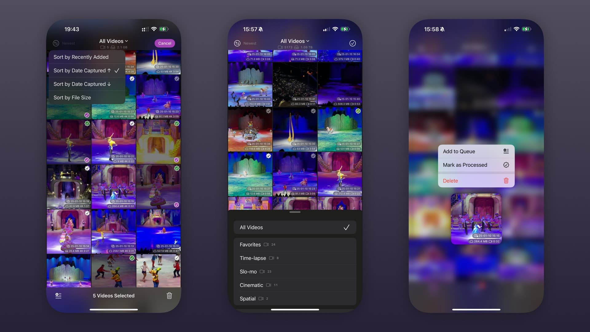 Intuitive Video Management